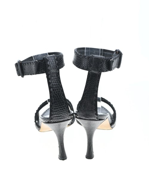 MANOLO BLAHNIK（マノロ　ブラニク）サンダル 黒 サイズ:EU35 1/2(22cm位) レディース/2200646510057