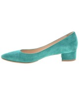 MANOLO BLAHNIK（マノロ　ブラニク）パンプス 緑 サイズ:EU37 1/2(24cm位) レディース/2200647861011