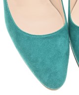 MANOLO BLAHNIK（マノロ　ブラニク）パンプス 緑 サイズ:EU37 1/2(24cm位) レディース/2200647861011