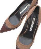 MANOLO BLAHNIK（マノロ　ブラニク）パンプス 茶 サイズ:EU34 1/2(21cm位) レディース/2200643299023