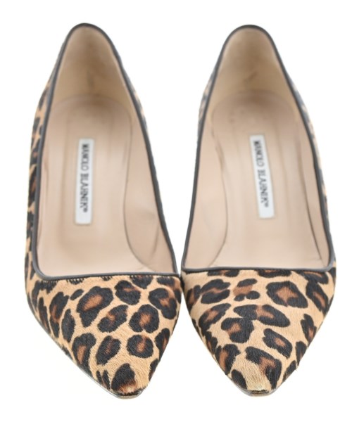 MANOLO BLAHNIK（マノロ　ブラニク）パンプス ベージュ サイズ:EU36 1/2(23cm位) レディース/2200645303070