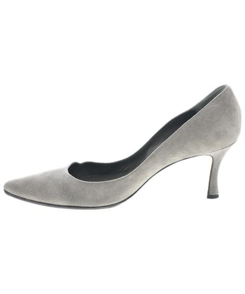 MANOLO BLAHNIK（マノロ　ブラニク）パンプス グレー サイズ:EU36 1/2(23cm位) レディース/2200645303094