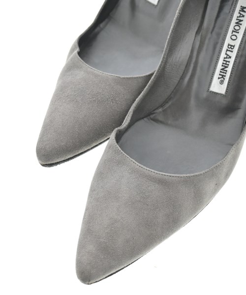 MANOLO BLAHNIK（マノロ　ブラニク）パンプス グレー サイズ:EU36 1/2(23cm位) レディース/2200645303094