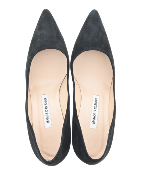 MANOLO BLAHNIK（マノロ　ブラニク）パンプス 黒 サイズ:EU37(23.5cm位) レディース/2200645303100