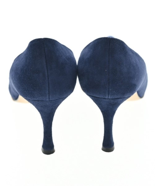 MANOLO BLAHNIK（マノロ　ブラニク）パンプス 紺 サイズ:EU36 1/2(23cm位) レディース/2200645303124