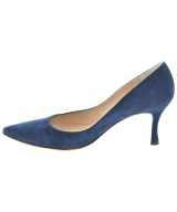 MANOLO BLAHNIK（マノロ　ブラニク）パンプス 紺 サイズ:EU36 1/2(23cm位) レディース/2200645303124