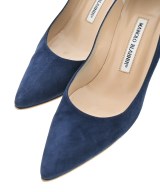 MANOLO BLAHNIK（マノロ　ブラニク）パンプス 紺 サイズ:EU36 1/2(23cm位) レディース/2200645303124