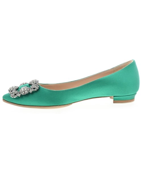 MANOLO BLAHNIK（マノロ　ブラニク）パンプス 緑 サイズ:EU35(21.5cm位) レディース/2200653856018