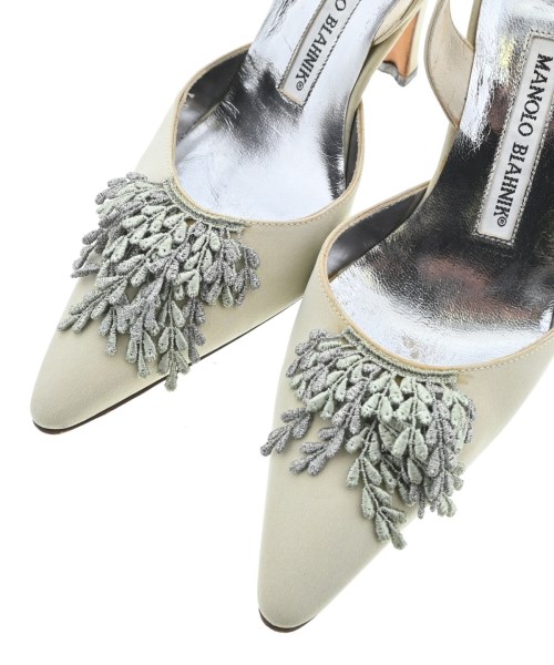MANOLO BLAHNIK（マノロ　ブラニク）パンプス 緑 サイズ:EU35 1/2(22cm位) レディース/2200702274060