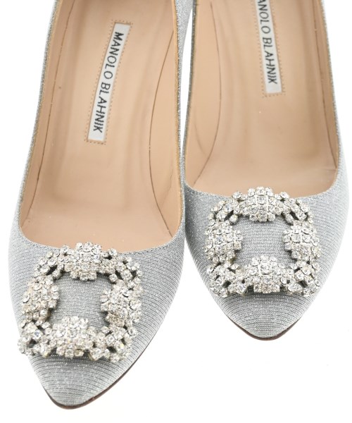 MANOLO BLAHNIK（マノロ　ブラニク）パンプス グレー サイズ:36 1/2(23cm位) レディース/2200703491121