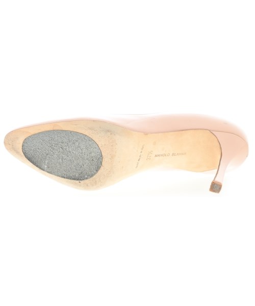 MANOLO BLAHNIK（マノロ　ブラニク）パンプス ピンク サイズ:EU37 1/2(24cm位) レディース/2200703495051