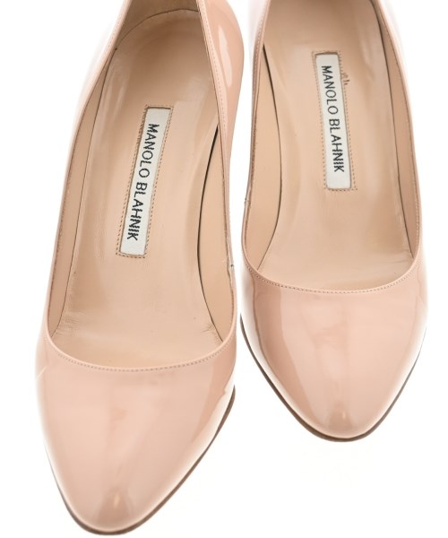 MANOLO BLAHNIK（マノロ　ブラニク）パンプス ピンク サイズ:EU37 1/2(24cm位) レディース/2200703495051