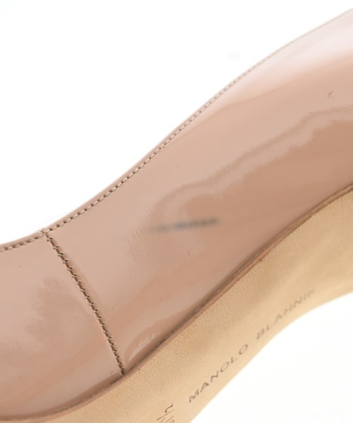 MANOLO BLAHNIK（マノロ　ブラニク）パンプス ピンク サイズ:EU37 1/2(24cm位) レディース/2200703495051