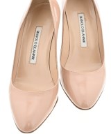 MANOLO BLAHNIK（マノロ　ブラニク）パンプス ピンク サイズ:EU37 1/2(24cm位) レディース/2200703495051