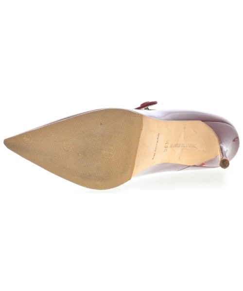 MANOLO BLAHNIK（マノロ　ブラニク）パンプス 赤 サイズ:EU36 1/2(23cm位) レディース/2200698429024