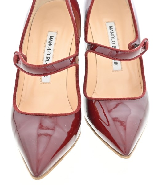 MANOLO BLAHNIK（マノロ　ブラニク）パンプス 赤 サイズ:EU36 1/2(23cm位) レディース/2200698429024
