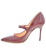 MANOLO BLAHNIK（マノロ　ブラニク）パンプス 赤 サイズ:EU36 1/2(23cm位) レディース/2200698429024