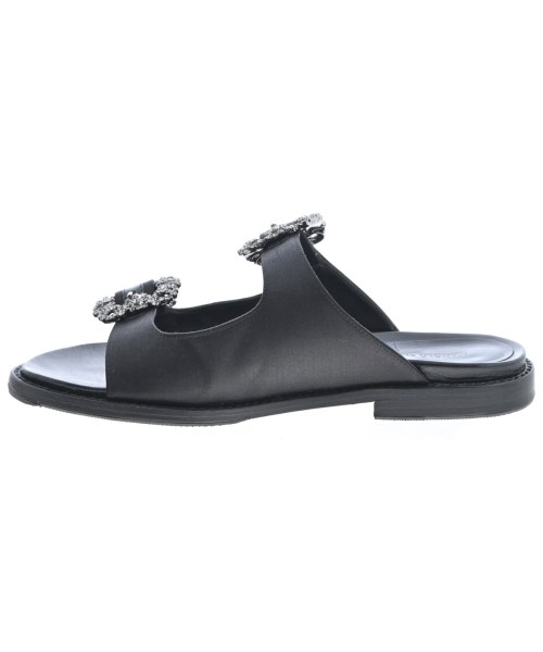 MANOLO BLAHNIK（マノロ　ブラニク）サンダル 黒 サイズ:-(21.5cm位) レディース/2200699774390