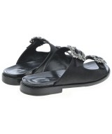 MANOLO BLAHNIK（マノロ　ブラニク）サンダル 黒 サイズ:-(21.5cm位) レディース/2200699774390