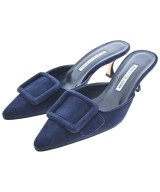 MANOLO BLAHNIK（マノロ　ブラニク）パンプス 紺 サイズ:EU36 1/2(23cm位) レディース/2200702588020