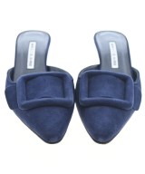 MANOLO BLAHNIK（マノロ　ブラニク）パンプス 紺 サイズ:EU36 1/2(23cm位) レディース/2200702588020