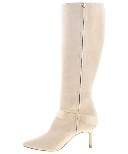 MANOLO BLAHNIK（マノロ　ブラニク）ブーツ ベージュ サイズ:EU37 1/2(24cm位) レディース/2200708630075