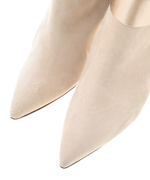 MANOLO BLAHNIK（マノロ　ブラニク）ブーツ ベージュ サイズ:EU37 1/2(24cm位) レディース/2200708630075