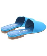 MANOLO BLAHNIK（マノロ　ブラニク）サンダル 青 サイズ:EU36 1/2(23cm位) レディース/2200709986034
