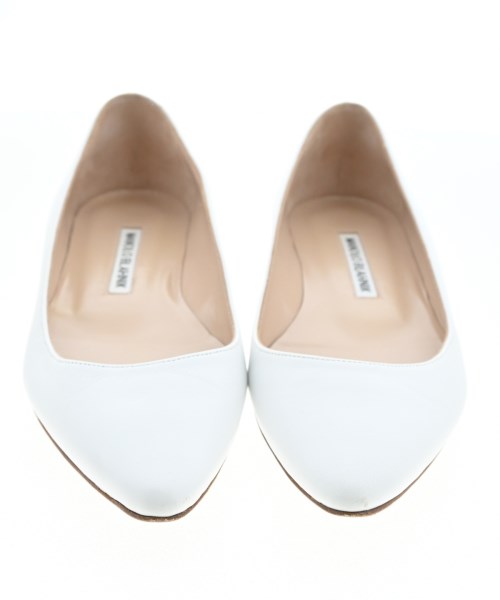MANOLO BLAHNIK（マノロ　ブラニク）パンプス 白 サイズ:EU34 1/2(21cm位) レディース/2200663206131