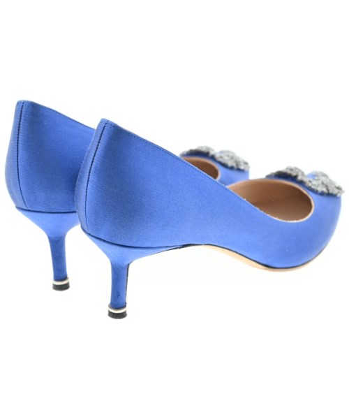 MANOLO BLAHNIK（マノロ　ブラニク）パンプス 青 サイズ:EU39(25.5cm位) レディース/2200666350176