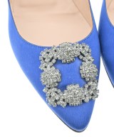 MANOLO BLAHNIK（マノロ　ブラニク）パンプス 青 サイズ:EU39(25.5cm位) レディース/2200666350176