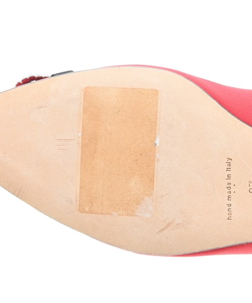 MANOLO BLAHNIK（マノロ　ブラニク）パンプス 赤 サイズ:EU37(23.5cm位) レディース/2200667011267