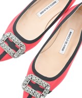 MANOLO BLAHNIK（マノロ　ブラニク）パンプス 赤 サイズ:EU37(23.5cm位) レディース/2200667011267