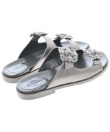 MANOLO BLAHNIK（マノロ　ブラニク）サンダル グレー サイズ:-(23cm位) レディース/2200724944064