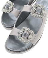 MANOLO BLAHNIK（マノロ　ブラニク）サンダル グレー サイズ:-(23cm位) レディース/2200724944064