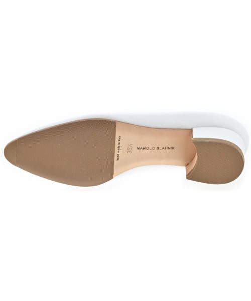 MANOLO BLAHNIK（マノロ　ブラニク）パンプス 白 サイズ:EU36 1/2(23cm位) レディース/2200730996347
