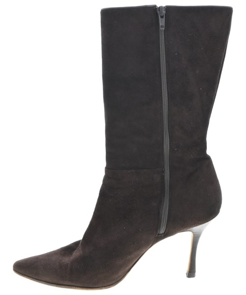 MANOLO BLAHNIK（マノロ　ブラニク）ブーツ 茶 サイズ:EU40(26.5cm位) レディース/2200716425120