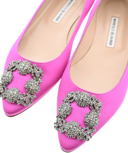 MANOLO BLAHNIK（マノロ　ブラニク）パンプス ピンク サイズ:EU37 1/2(24cm位) レディース/2200721398044