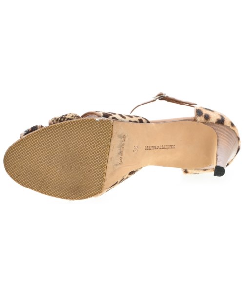 MANOLO BLAHNIK（マノロ　ブラニク）サンダル 茶 サイズ:EU36(22.5cm位) レディース/2200719498169