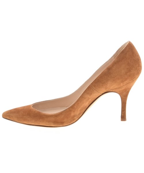 MANOLO BLAHNIK（マノロ　ブラニク）パンプス 茶 サイズ:351/2(22cm位) レディース/2200724724017