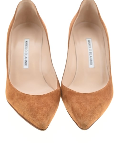 MANOLO BLAHNIK（マノロ　ブラニク）パンプス 茶 サイズ:351/2(22cm位) レディース/2200724724017