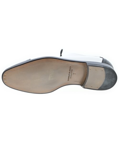 MANOLO BLAHNIK（マノロ　ブラニク）ビジネス・ドレスシューズ 白 サイズ:UK7(25.5cm位) メンズ/2200725086077