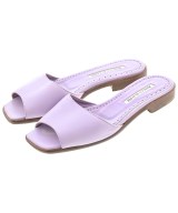 MANOLO BLAHNIK（マノロ　ブラニク）サンダル 紫 サイズ:EU37(23.5cm位) レディース/2200725547028