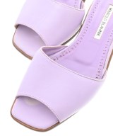 MANOLO BLAHNIK（マノロ　ブラニク）サンダル 紫 サイズ:EU37(23.5cm位) レディース/2200725547028