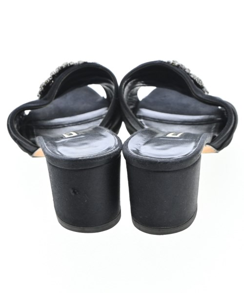 MANOLO BLAHNIK（マノロ　ブラニク）サンダル 黒 サイズ:EU36(22.5cm位) レディース/2200726838088