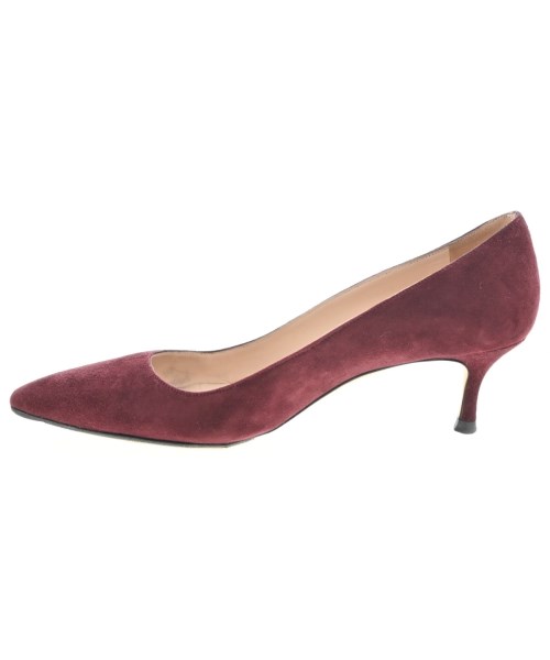 MANOLO BLAHNIK（マノロ　ブラニク）パンプス 赤 サイズ:EU38(24.5cm位) レディース/2200728430013