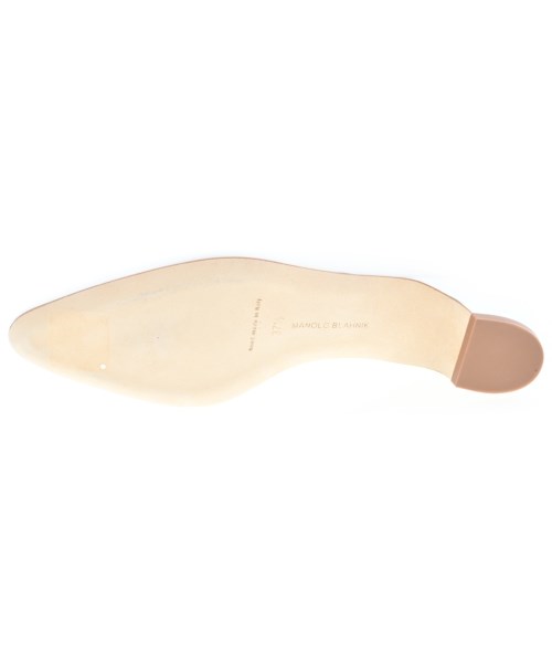 MANOLO BLAHNIK（マノロ　ブラニク）パンプス 白 サイズ:EU37 1/2(24cm位) レディース/2200683646269