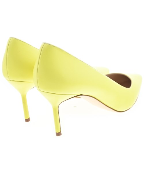 MANOLO BLAHNIK（マノロ　ブラニク）パンプス 黄 サイズ:EU37 1/2(24cm位) レディース/2200679914150