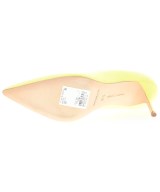 MANOLO BLAHNIK（マノロ　ブラニク）パンプス 黄 サイズ:EU37 1/2(24cm位) レディース/2200679914150