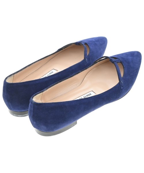 MANOLO BLAHNIK（マノロ　ブラニク）パンプス 紺 サイズ:EU36(22.5cm位) レディース/2200687975136